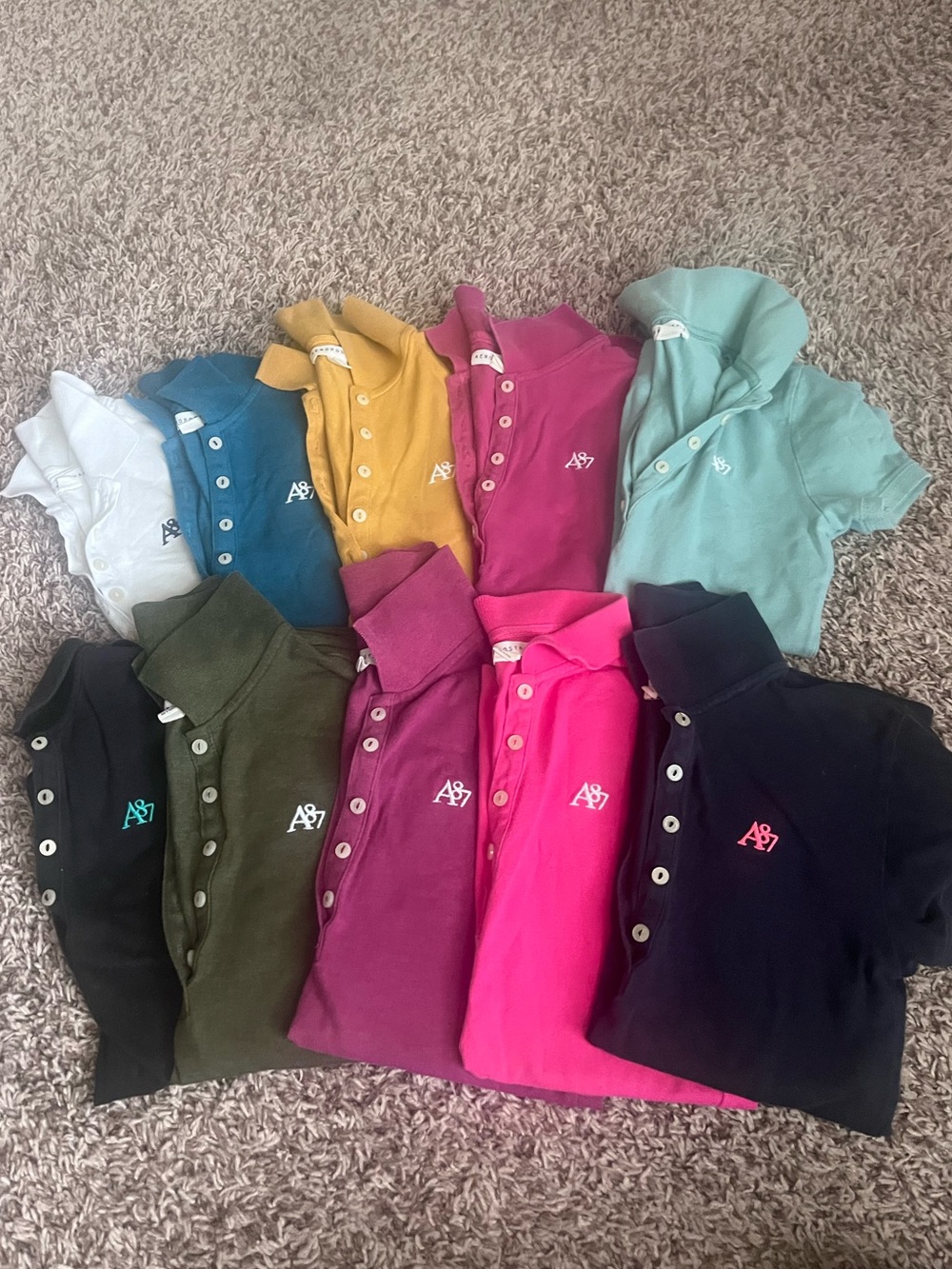 Kids Polo Shirt - Pink
